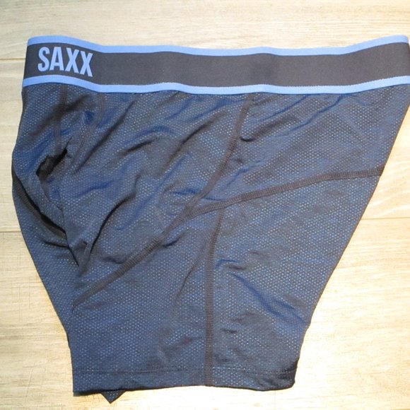 Excellent Used Condition Men's SAXX Kinetic Ballpark Pouch Boxer Brief Medium - Picture 7 of 14
